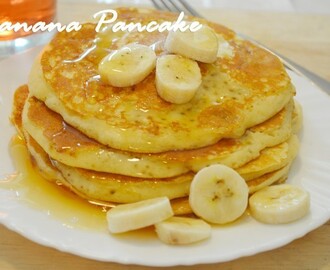 Banana Pancakes Recipe / Healthy Breakfast Ideas