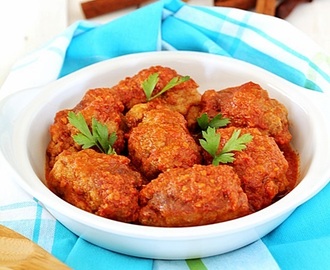 Spicy Meatballs from Smyrna (Soutzoukákia Smyrnéika)