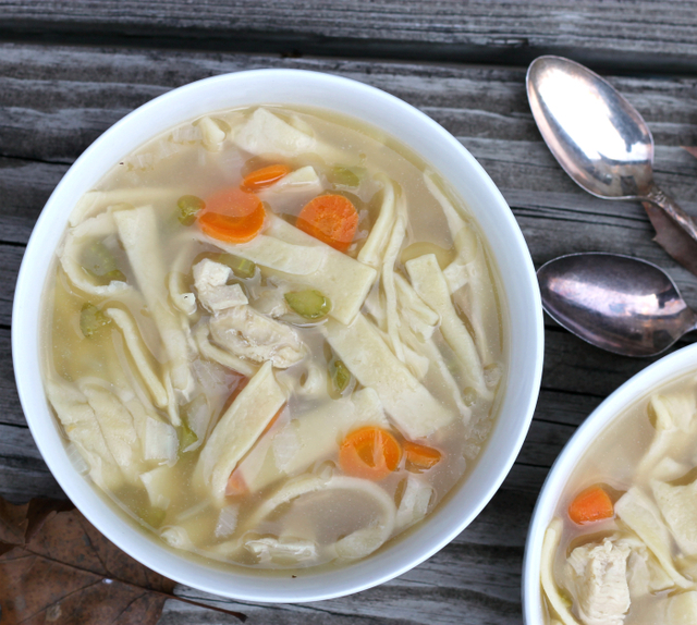 Chicken Noodle Soup with Homemade Noodles