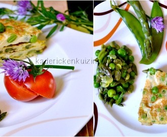 Salade bio – Omelette de légumes et partenariat box gastronomiz