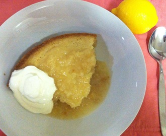 Slow Cooking Lemon Self Saucing Pudding | Slow Cooker Desserts