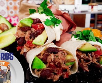 Receta: Burritos a la mexicana sin cocción | Cocineros Mexicanos