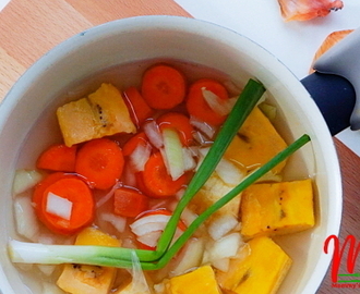 Delicious Baby Plantain and Carrot Meal