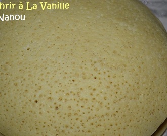 Baghrir à La Vanille (Crêpes Marocaine ou Crêpes Milles Trous)