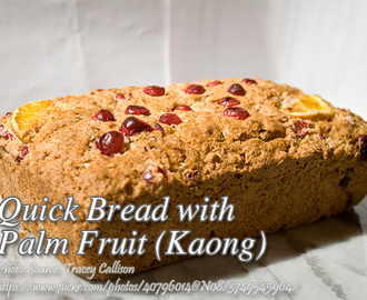Quick Bread with Sugar Palm Fruit (Kaong)