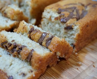Fluffy and Moist Nutella / Speculoos Banana Cake
