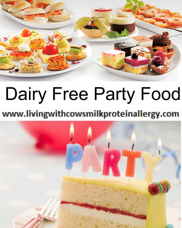 Dairy Free Party Food Available In Most Supermarkets (UK)