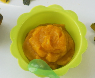 Simple Pumpkin Puree for Baby