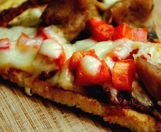 Bezglutenowa pizza na kalafiorowym spodzie FIT
