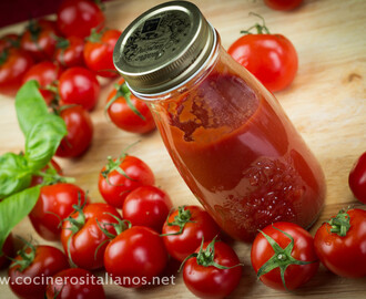 Salsa de Tomate Casera (Pomodoro) Italiana