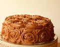Chocolate layer cake à l’américaine