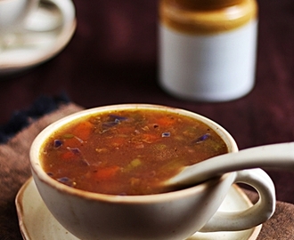 Veg clear soup recipe | easy soup recipes