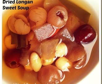 After CNY Feasting, A Simple Sweet Dessert For Body Detoxification–Winter Melon Dried Longan Sweet Soup (冬瓜桂圆糖水）