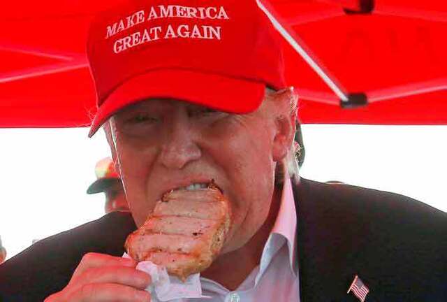El menú del almuerzo presidencial de Trump [¿habrá Vodka y Fastfood?]