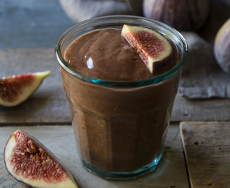 Chocolate Fig Breakfast Shake