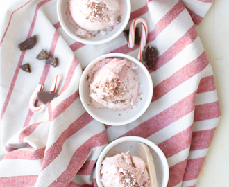 Candy Cane Chip Ice Cream // Zoku Giveaway