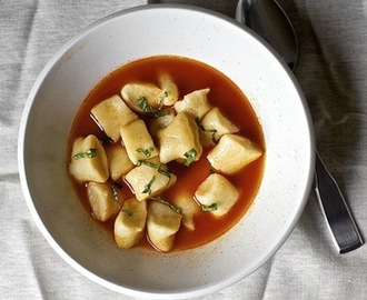 Gniocchi με ντοματόσουπα