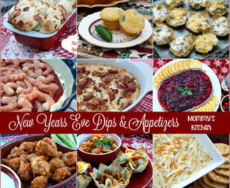 New Years Eve Party Dips & Appetizers!!!