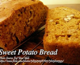 Kamote or Sweet Potato Bread (Quick Bread Style)