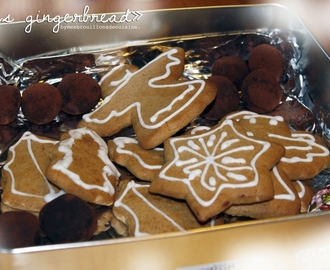 Les "gingerbread" #Xmas (biscuits pain d'épices au gingembre)