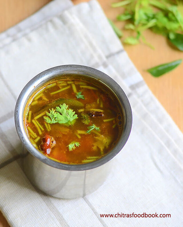Tomato Rasam Recipe–Kerala Style Thakkali Rasam Without Rasam Powder