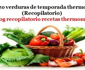 Marzo verduras de temporada 2017 thermomix (Recopilatorio)