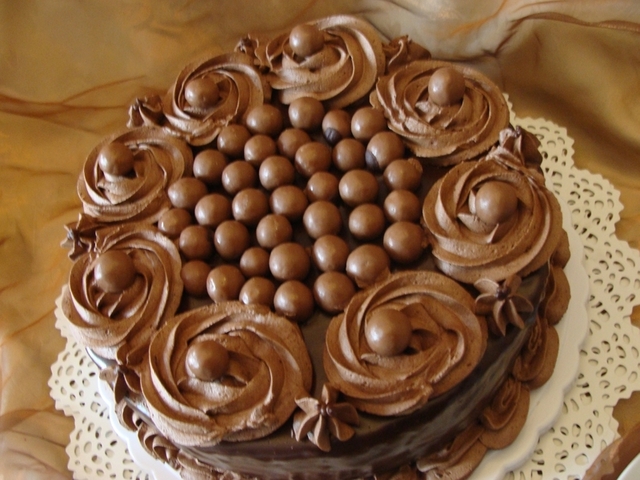 tentation au chocolat ( gâteau au chocolat )