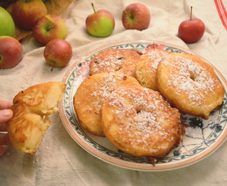 Beignets aux pommes {ou le goûter facile pour Mardi Gras}