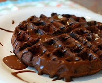 Waffle de Chocolate