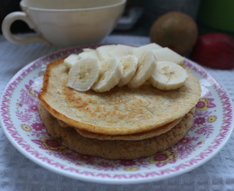 Pancakes de avena para un desayuno energético