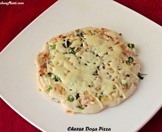 Cheese Dosa Pizza Recipe