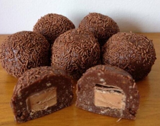 Τρουφάκια με σοκολάτα Mars με 5 υλικά