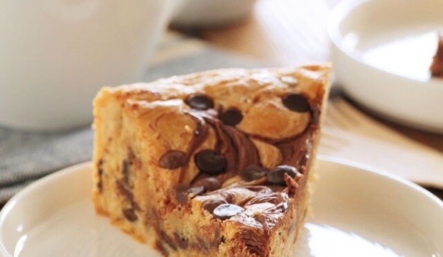 Πίτα μπισκότου με nutella και σοκολάτα, από την Ερμιόνη Τυλιπάκη και το «The one with all the tastes»!