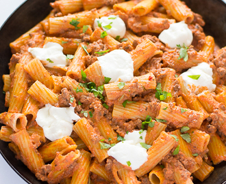 Ricotta Pasta with Beef