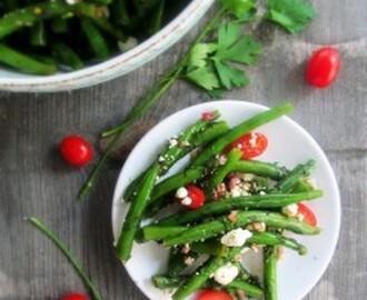 Spicy Green Bean and Salad