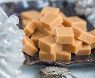 Fudge – Recept på vaniljfudge