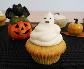 Cupcakes d'Halloween à la courge butternut & mascarpone
