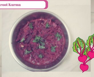 How To Prepare Beetroot Kuruma || Beetroot Curry Recipe || Easy Side Dish For Chapathi