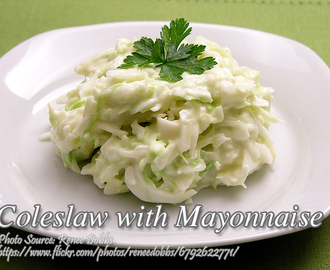 Coleslaw with Mayonnaise