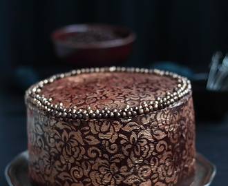 Layer Cake de fête chocolat café