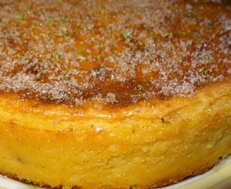 Gâteau maïs antillais et sa croûte au sucre de canne