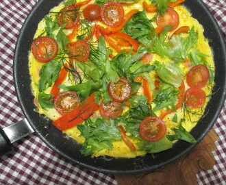 Godt nyttår med enkel og sunn omelett