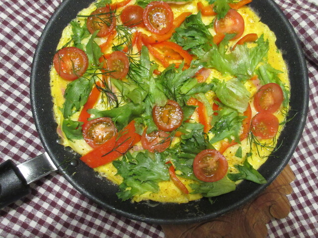 Godt nyttår med enkel og sunn omelett