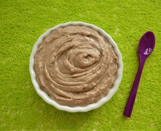 crème dessert noisette végane aux protéines de riz brun et au konjac à 70 kcal (diététique, sans sucre ajouté ni beurre ni oeuf)