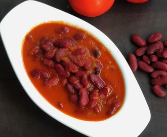 Rajma Rasmisa/Red Kidney Beans In Onion-Tomato Masala