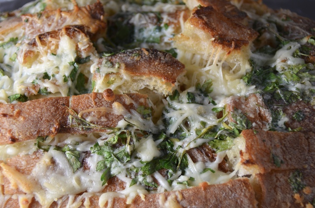 Cheesy Garlic Herb Pull Apart Bread. New Music From The Wolfhounds.