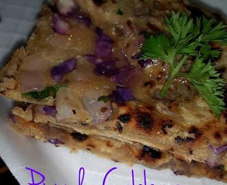 Purple Cabbage Paratha Recipe, How to make Healthy Purple Cabbage Paratha