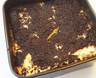 Oreo cheesecake sticky brownies
