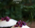 Monthly Makers Julkalender: Pepparkaksmuffins med frosting och torkade tranbär