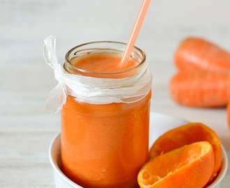 Carrot Banana Orange Smoothie /Carrot Smoothie